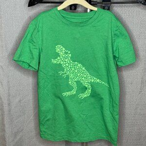 Cat & Jack - Boys T-Rex Shamrock St. Patrick's Day T-Shirt - Size M 8/10